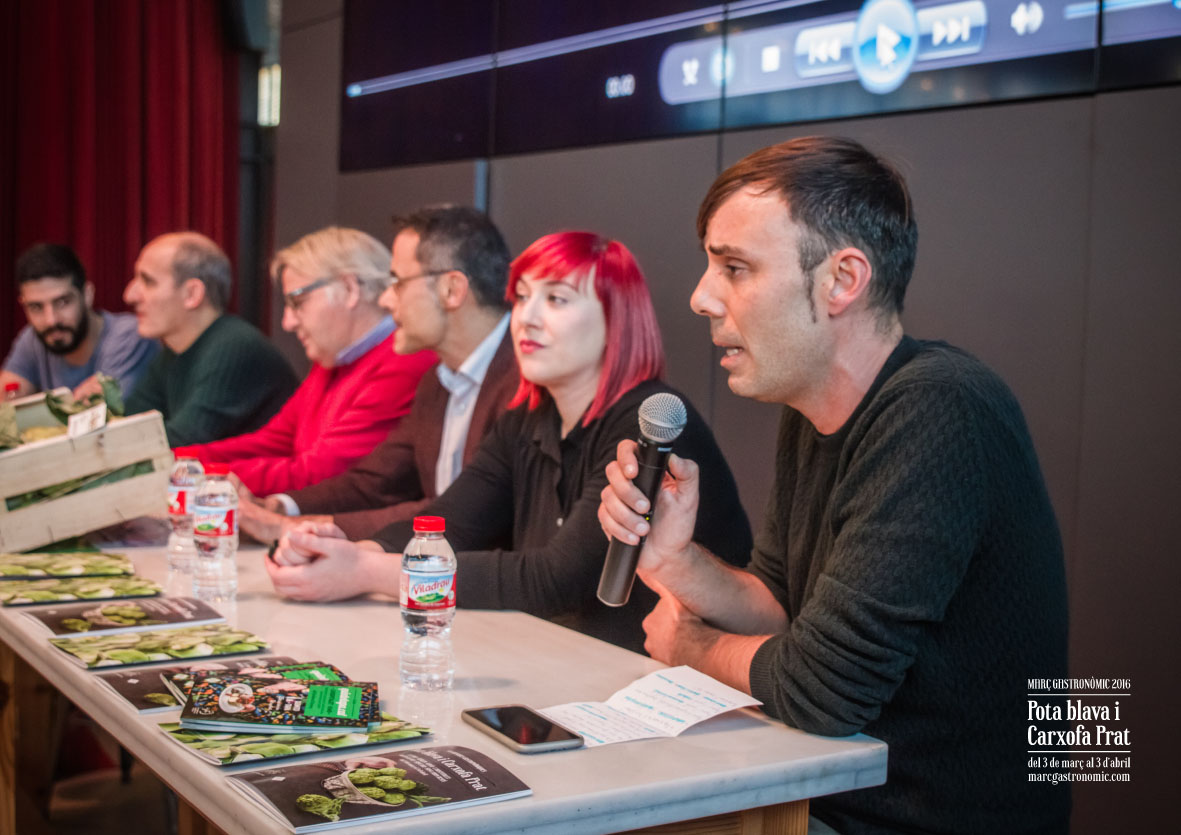 Presentacio Marc Gastronomic Pota Blava Carxofa Prat 2016-4